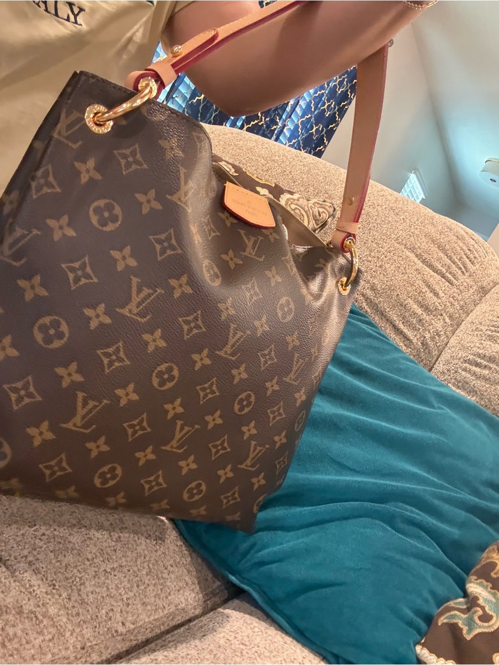 Brown purse